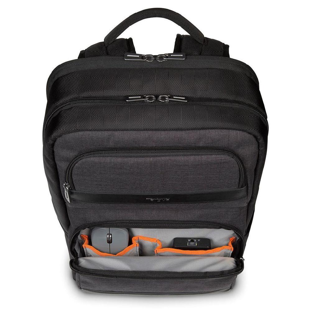 Targus CitySmart 12.5"-15.6" Advanced Laptop Backpack - Black/Grey