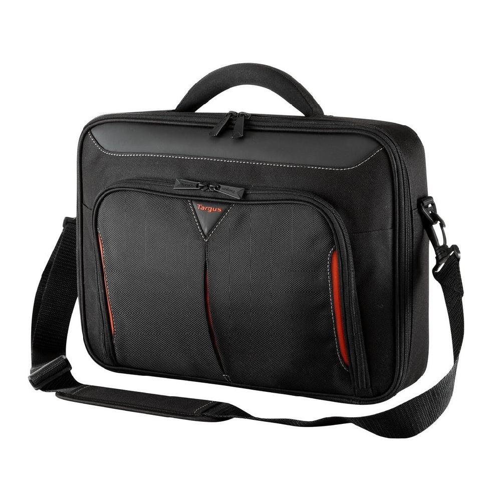Targus Classic+ 15-15.6" Clamshell Laptop Bag - Black/Red