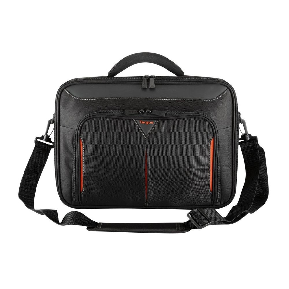 Targus Classic+ 15-15.6" Clamshell Laptop Bag - Black/Red