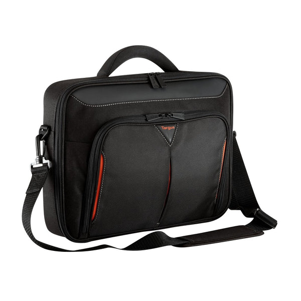 targus Classic+ 15-15.6" Clamshell Laptop Bag - Black/Red