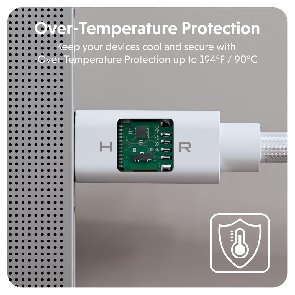 Targus HyperDrive Next USB4 Type-C Performance Cable (1.2m/4ft) - White