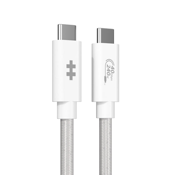 targus HyperDrive Next USB4 Type-C Performance Cable (1.2m/4ft) - White