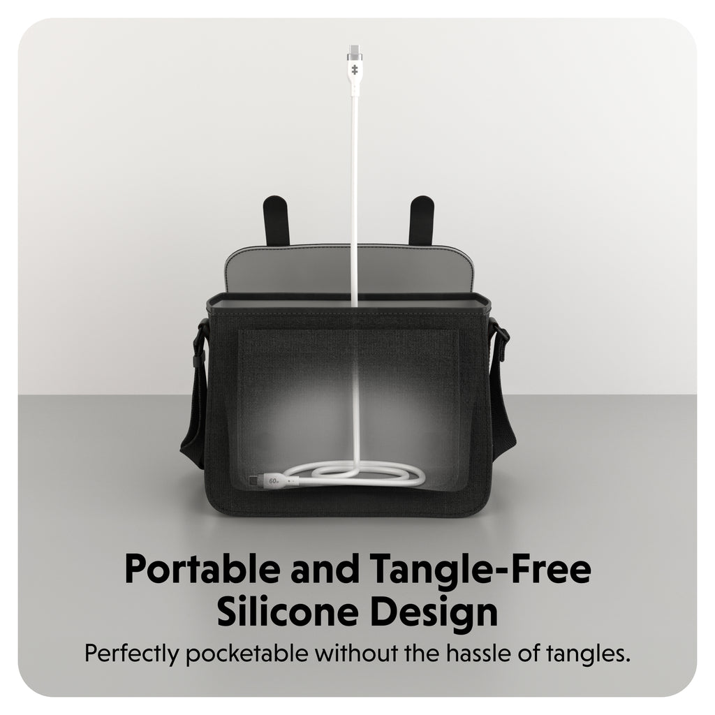 Targus HyperJuice USB-C Silicone Charging Cable (1.5m/5ft) - White