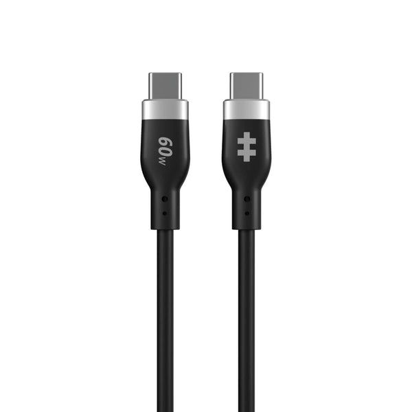 targus HyperJuice USB-C Silicone Charging Cable (1.5m/5ft) - Black