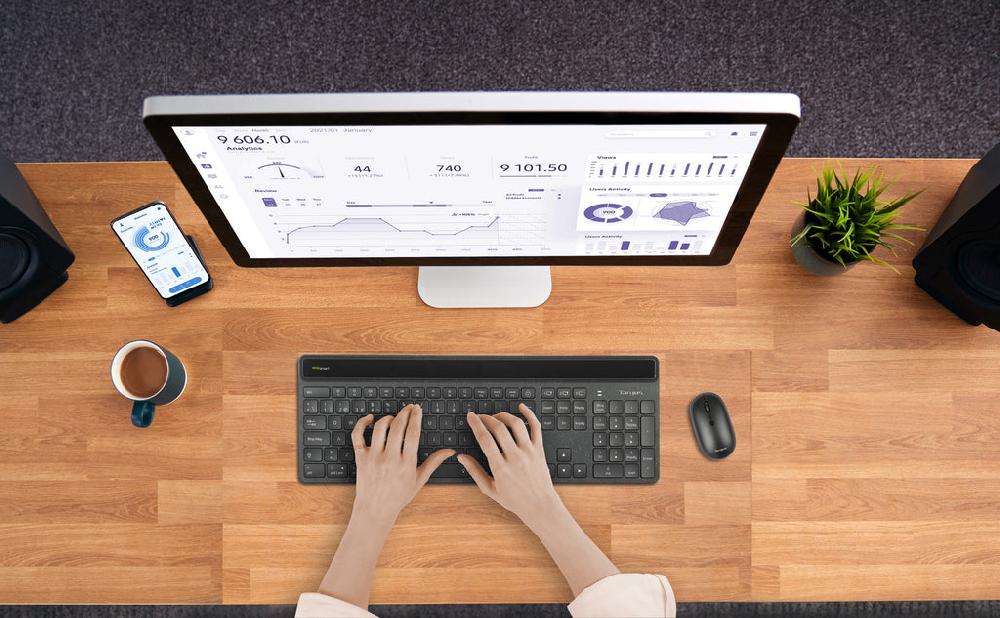 Targus Sustainable Energy Harvesting EcoSmart™ Keyboard (ES)