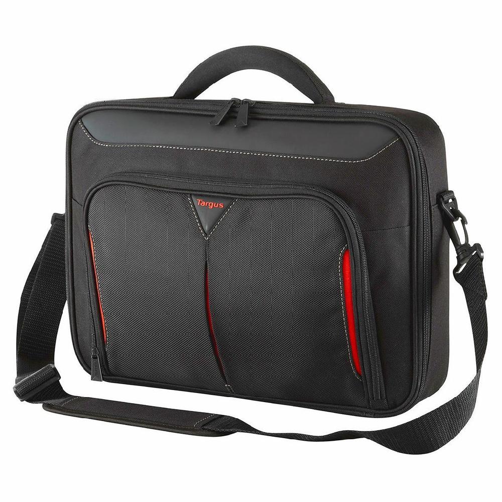 Targus Classic 14" Clamshell Case - Black/Red