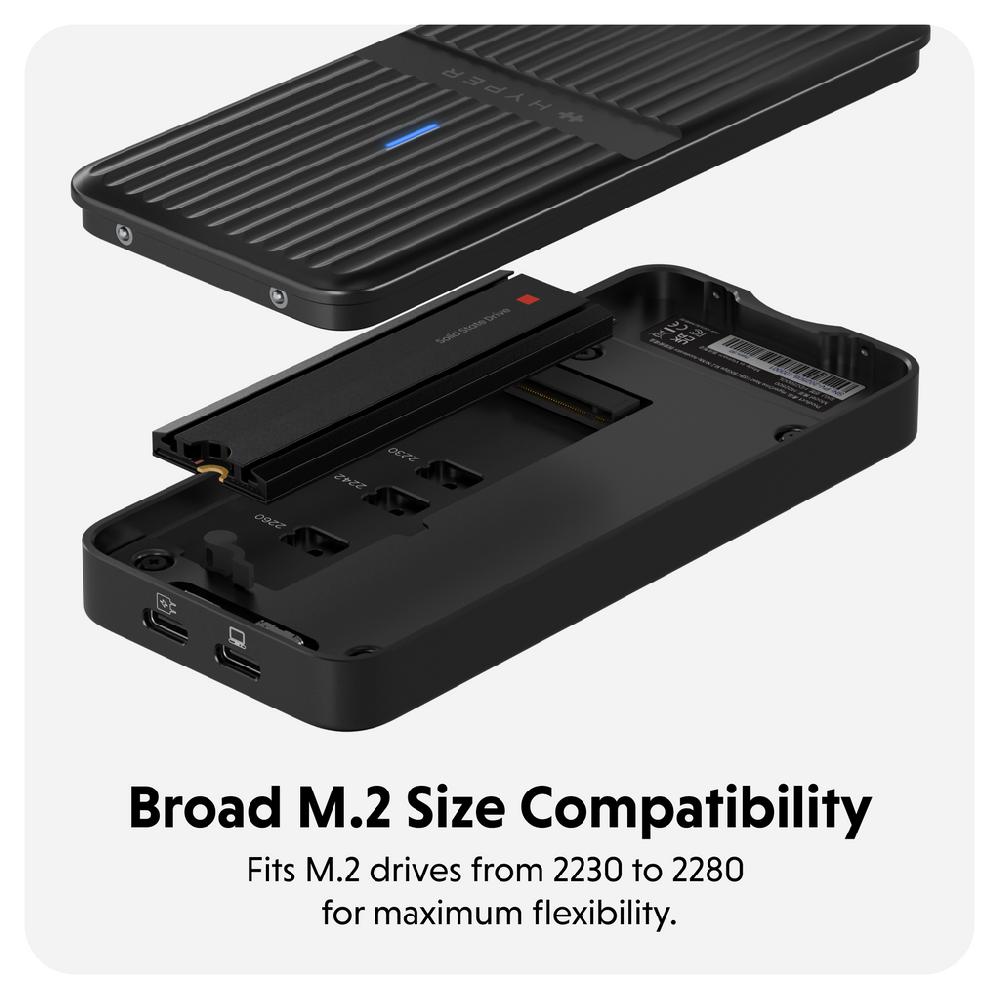 Targus HyperDrive® Next USB4 M.2 PCIe Enclosure