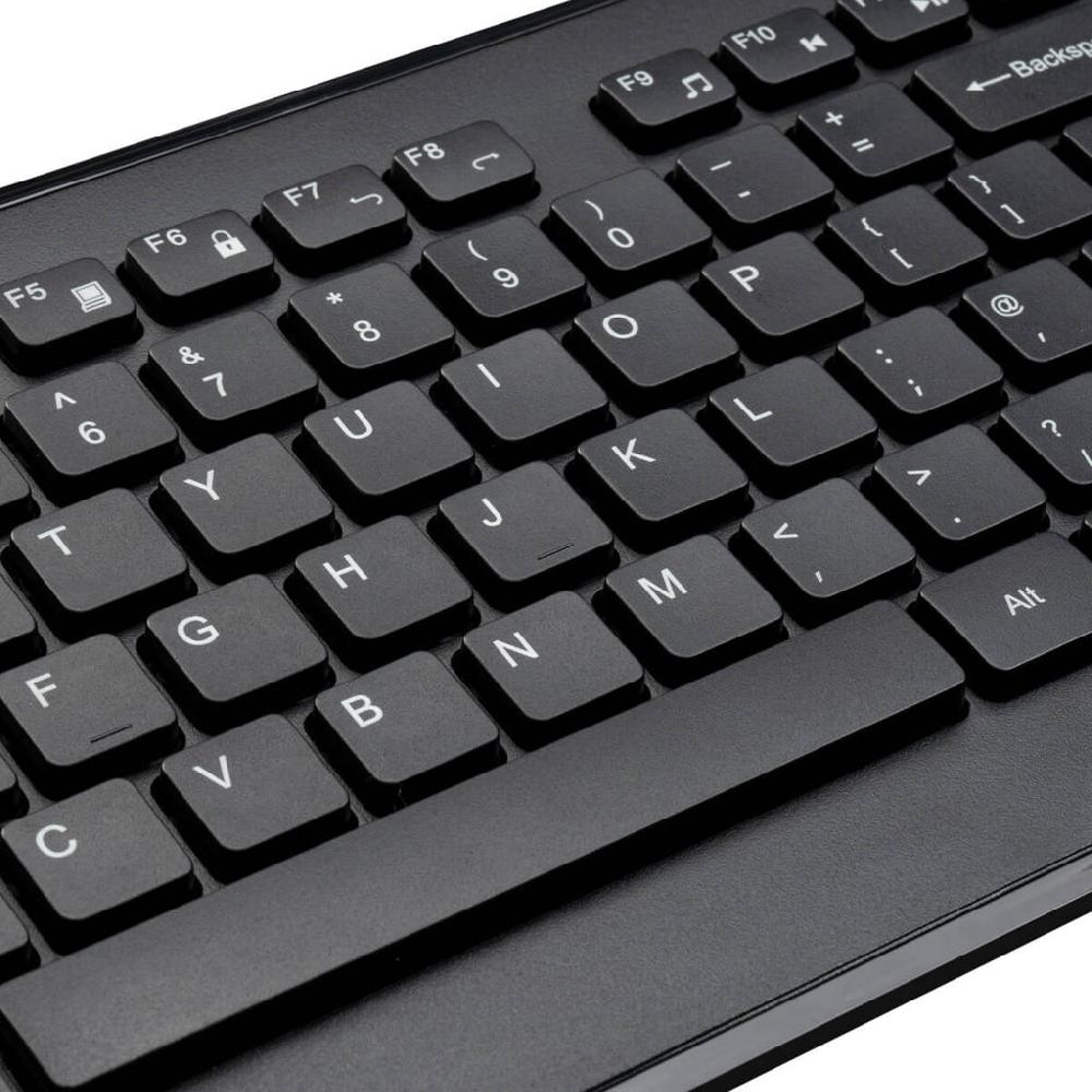 Targus Targus® Full-size Wireless Keyboard And Mouse Combo - Black (Nordic)