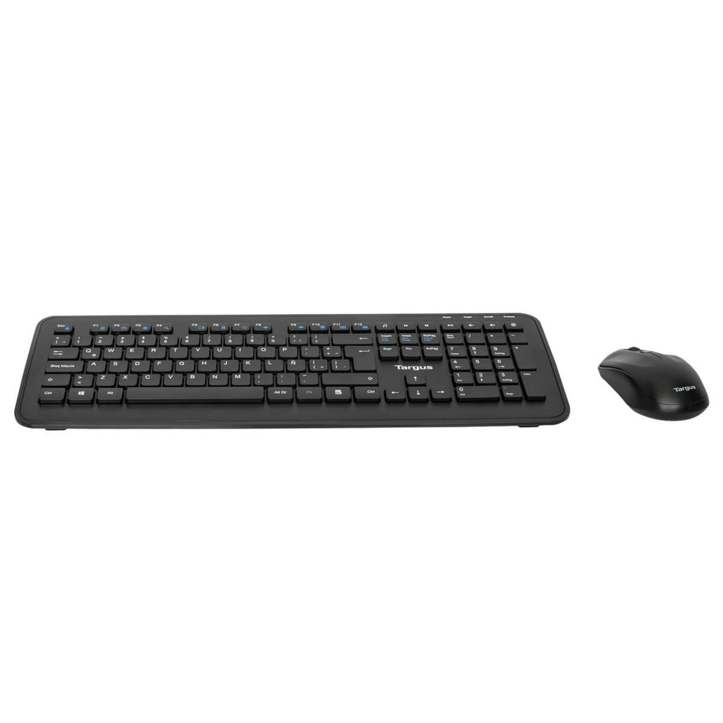 Targus Targus® KM610 Wireless Keyboard And Mouse Combo - Black (Spanish)