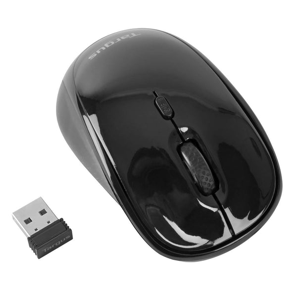 targus Wireless USB Laptop Blue Trace Mouse - Black